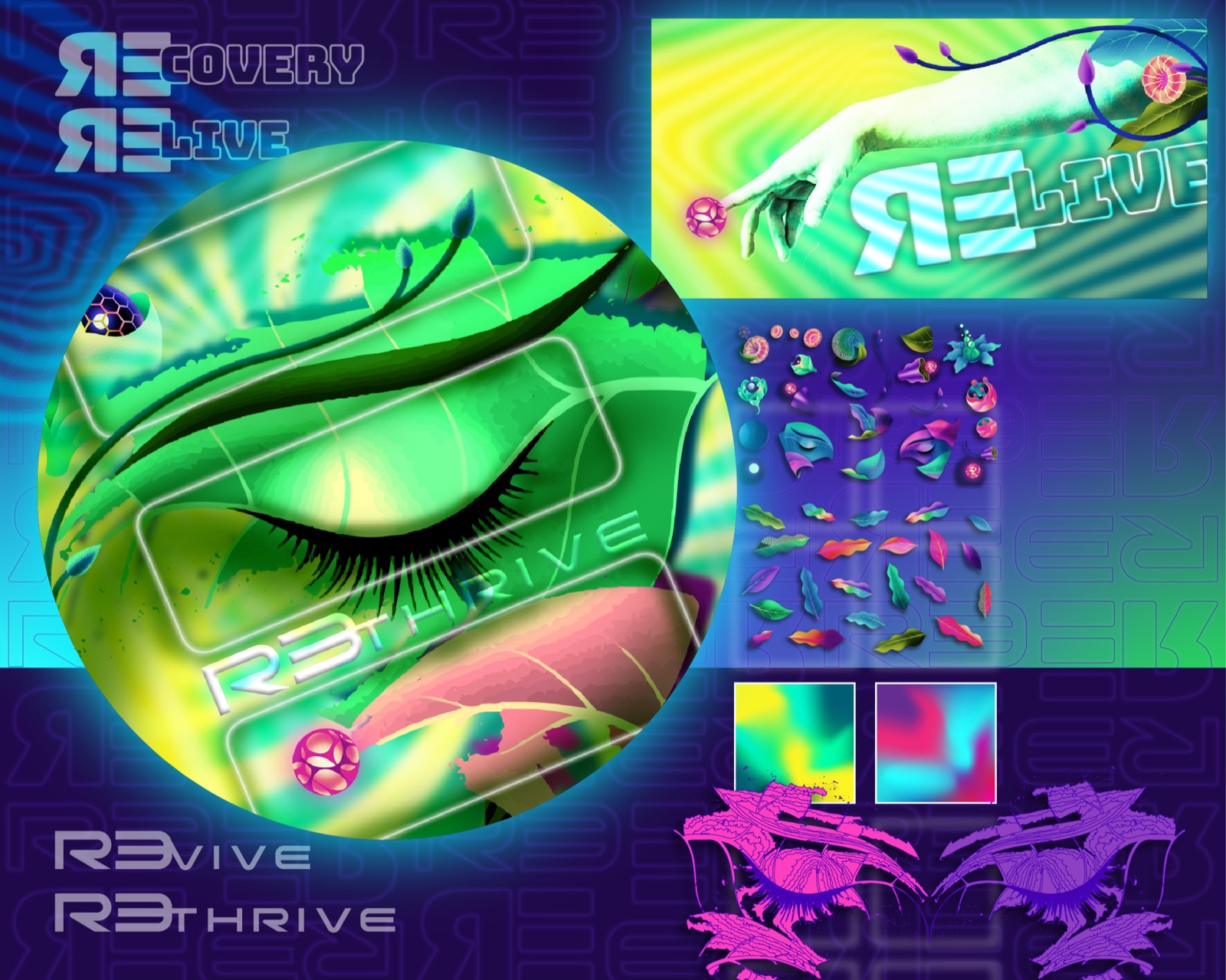 EDC · green eye