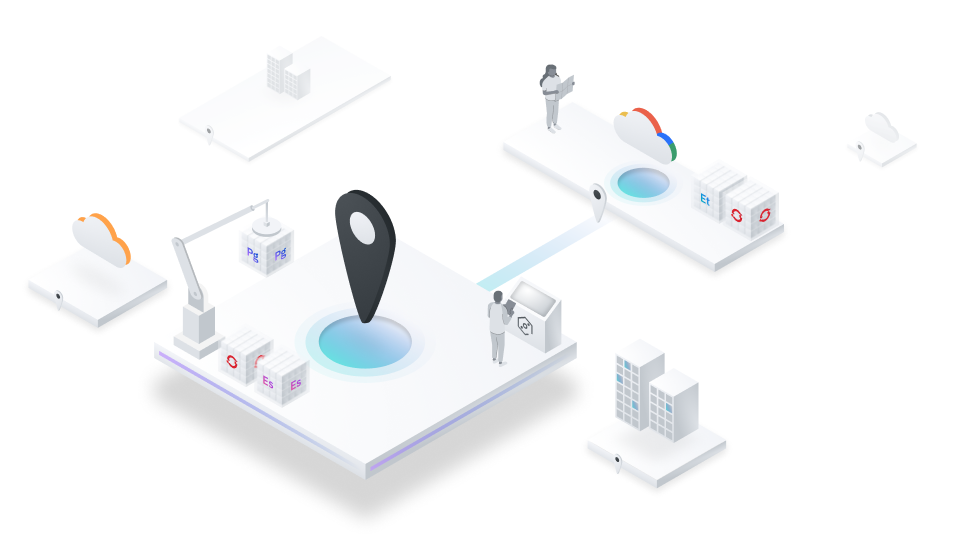 Satellite illustration in the light theme