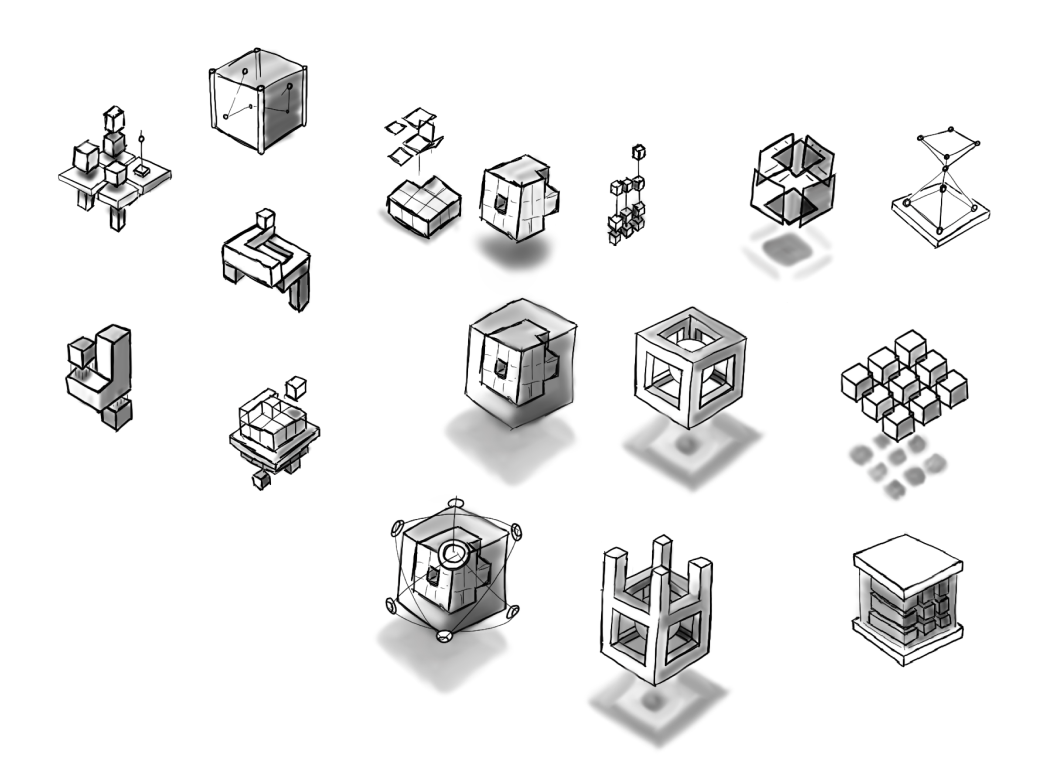Kubernetes illustration drawn concepts